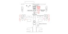 Комплект викрійок для салону MERCEDES-BENZ GLS MAYBACH 2020  /assets/images/items/5604/0314940001657793031.png