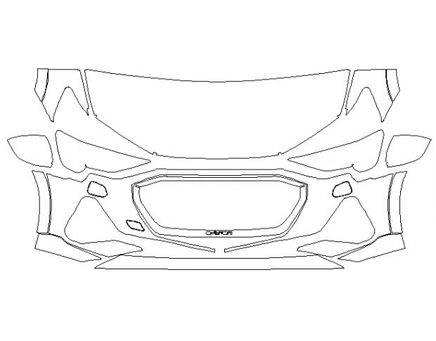 Audi E-Tron Sportback 2021 Позашляховик Стандартний набір частково LLumar