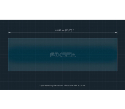 Захисне скло Pixsel на монітор MAZDA EZ-60 27“ 2025 - (гібридне мат)