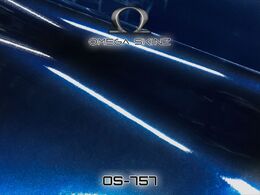 Omega Skinz OS-757 Dreamscape - Темно-синяя глянцевая металлик пленка 1.524 m