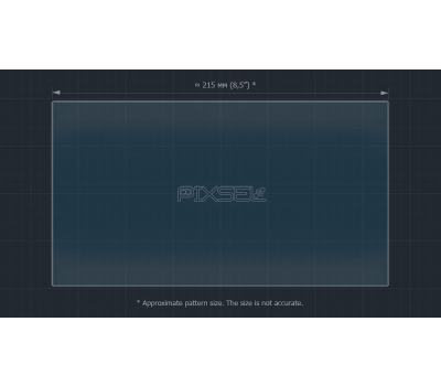 Защитное стекло Pixsel на монитор CITROEN C3 - 9.7“ 2016 - (гибридное мат)