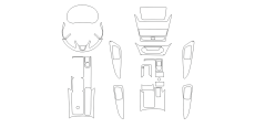 Комплект викрійок для салону MITSUBISHI ECLIPSE CROSS 2018  /assets/images/items/5494/0291051001656492004.png