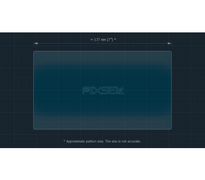 Захисне скло Pixsel на монітор SUZUKI SX 4 - 8“ 2016 - (гібридне мат)