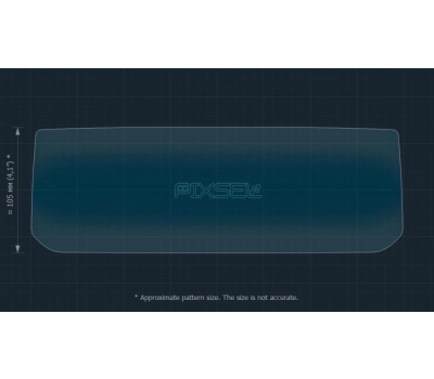 Защитное стекло Pixsel на монитор MAZDA MX-30 - 12.8“ 2020 - (гибридное мат)