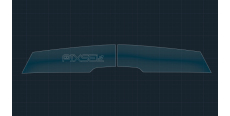 Захисне скло Pixsel для дзеркал AVATR 12 - 27.9“ 2023 - (гібридне мат)  /assets/images/items/6514/0446665001720341390.jpg