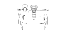 Комплект викрійок для салону CADILLAC ESCALADE 2015  /assets/images/items/5348/0094622001653562342.png