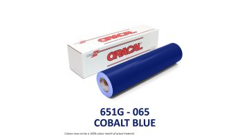 Oracal 641 065 Gloss Cobalt Blue 1.26 m