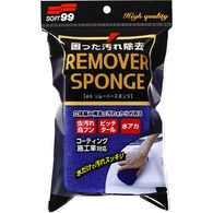 Soft99 Remover Sponge - Очищающий спонж для удаления следов насекомых, водных пятен и битума