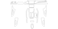 Викрійка для салону AUDI Q8 2019  /assets/images/items/4626/0194211001616766411.jpg