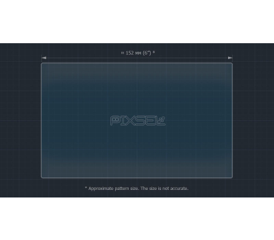 Защитное стекло Pixsel на монитор TOYOTA RAV4 - 7“ 2019 - 2021 (гибридное глянец)