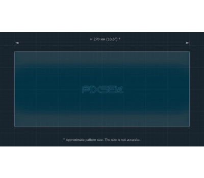 Защитное стекло Pixsel на монитор OPEL CORSA 11.6“ 2019 - (гибридное мат)