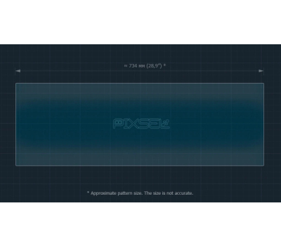 Захисне скло Pixsel для заднього монітора LYNK & CO 900 30.5“ 2025 - (гібридне глянець)