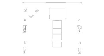 Комплект викрійок для салону TESLA MODEL 3 2024 -