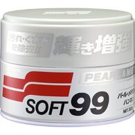 Soft99 Pearl & Metallic Soft Wax - Очищуючий віск для світлих перламутрів і металіків, 320 g