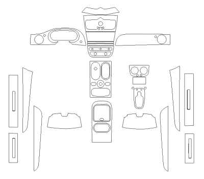Викрійка для салону BENTLEY BENTAYGA SW 2024