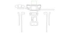 Комплект викрійок для салону JEEP GRAND COMMANDER 2018  /assets/images/items/5384/0491549001654610085.png