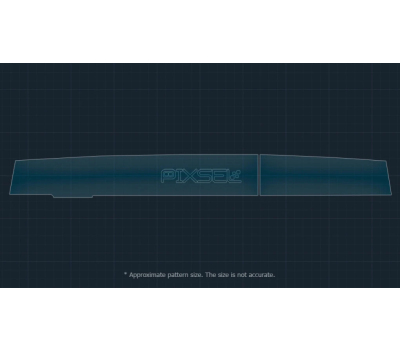 Захисне скло Pixsel на панель приладів CADILLAC ESCALADE IQ 55.3“ 2025 - (гібридне глянець)