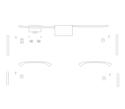 Викрійка для салону ZEEKR X 2024