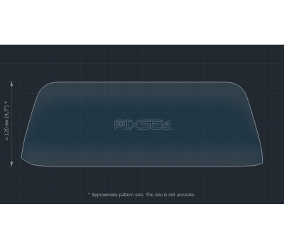 Захисне скло Pixsel на монітор LEXUS RX - 14.3“ 2020 - 2022 (гібридне мат)