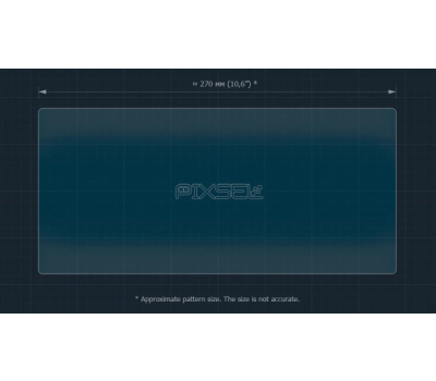 Защитное стекло Pixsel на монитор TOYOTA COROLLA CROSS 11.7“ 2025 - (гибридное глянец)