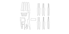 Комплект выкроек для салона BMW X1-X2 2016  /assets/images/items/5318/0504604001652956700.png