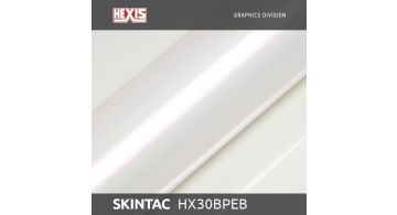 Hexis HX30BPEB Skintac Pearl White Gloss 1.524 m