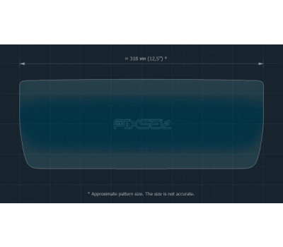 Захисне скло Pixsel на спідометр мотоцикла HARLEY-DAVIDSON 2023 CVO STREET GLIDE 13.4“ (гібридне глянець)