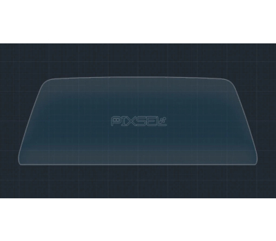 Захисне скло Pixsel на панель приладів FORD EXPLORER EV 8.7“ 2024 - (гібридне глянець)