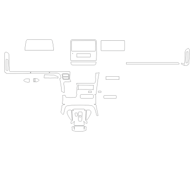 Комплект викрійок для салону HYUNDAI STARIA 2021