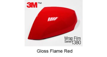 3M 1380 G53 Gloss Flame Red 1.524 m