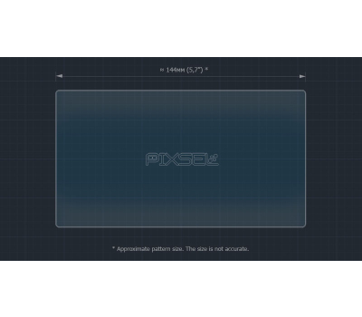 Защитное стекло Pixsel на монитор BMW 3 / M3 - 6.5“ 2011 - 2019 (F30, F31, F34) (гибридное глянец)