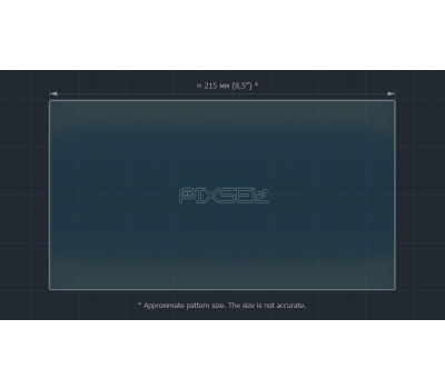 Захисне скло Pixsel на монітор OPEL MOKKA - 9.7“ 2020 - 2024 (гібридне глянець)