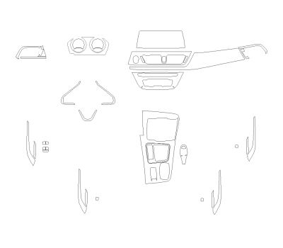 Викрійка для салону BMW 1 SERIES SPORT SEDAN 2023