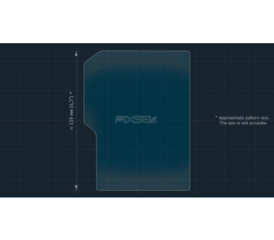 Защитное стекло Pixsel на спидометр мотоцикла YAMAHA TENERE 700 7.9“ 2025 - (гибридное глянец)