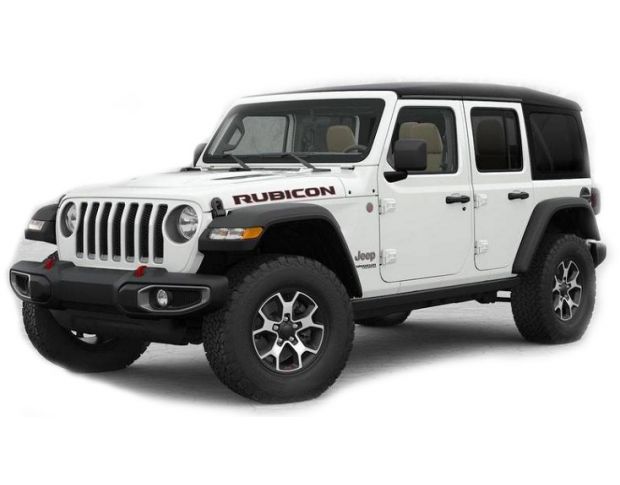 Jeep Wrangler Unlimited JL Rubicon 2018 Внедорожник Капот частично LLumar Platinum
