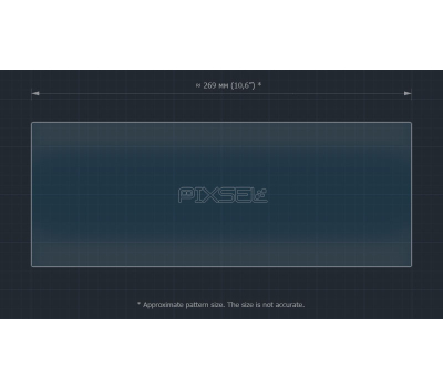 Захисне скло Pixsel на монітор PEUGEOT E-2008 - 11.3“ 2013 - (гібридне мат)