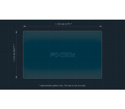Защитное стекло Pixsel на монитор BYD LEOPARD 3 16.3“ 2024 - (гибридное глянец)