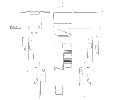 Викрійка для салону VOLKSWAGEN ID.7 2024
