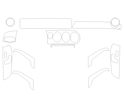 Викрійка для салону MERCEDES-BENZ CLA 2025 -