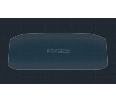 Защитное стекло Pixsel на приборную панель VOLKSWAGEN ATLAS 9.9“ 2017 - 2020 (гибридное глянец)