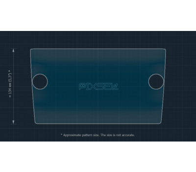 Защитное стекло Pixsel на монитор VOLKSWAGEN GOLF - 10.9“ 2017 - 2020 (гибридное мат)
