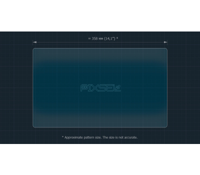 Защитное стекло Pixsel на монитор AVATR 12 - 16.4“ 2023 - (гибридное мат)