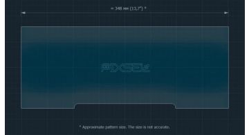 Захисне скло Pixsel на панель приладів HUMMER EV 14.7“ 2022 - (гібридне мат)