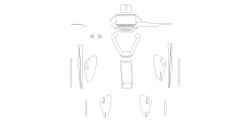 Выкройка для салона VOLKSWAGEN ID4 2023 -  /assets/images/items/6341/0240790001712933500.jpg