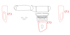 Комплект выкроек для салона VOLKSWAGEN TAOS 2021  /assets/images/items/5567/0787847001657720882.png