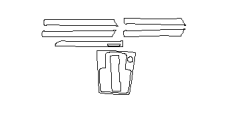Викрійка для салону AUDI Q7 2014  /assets/images/items/5275/0142945001651564209.png