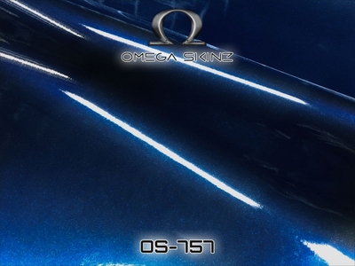 Omega Skinz OS-757 Dreamscape - Темно-синяя глянцевая металлик пленка 1.524 m