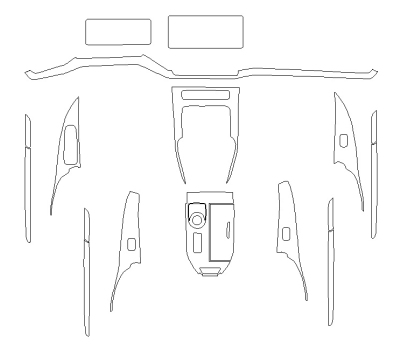 Комплект викрійок для салону HAVAL H6 2024 -