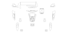 Выкройка для салона BMW XM 2024  /assets/images/items/8822/0133183001721643235.jpg