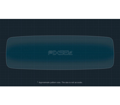 Захисне скло Pixsel на задній клімат-контроль AITO M8 7.7“ 2025 - (гібридне мат)